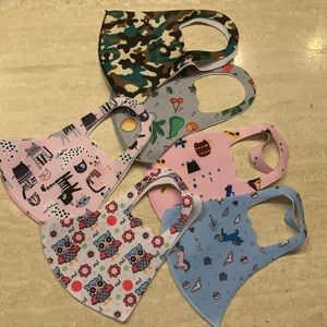 NWT kids assorted facemasks